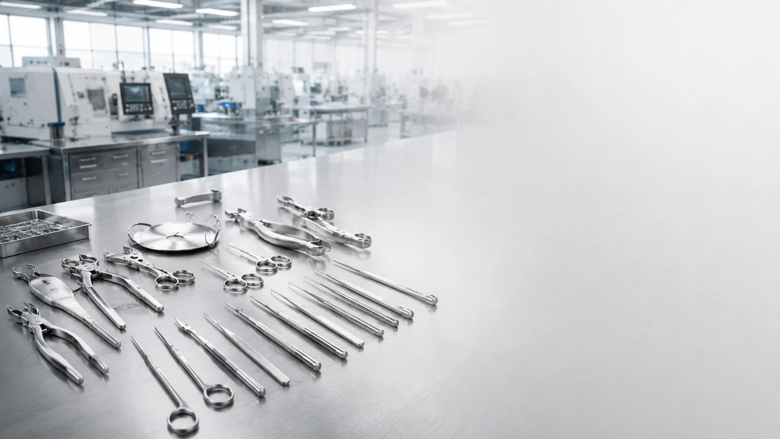 Modern surgical instrument workshop