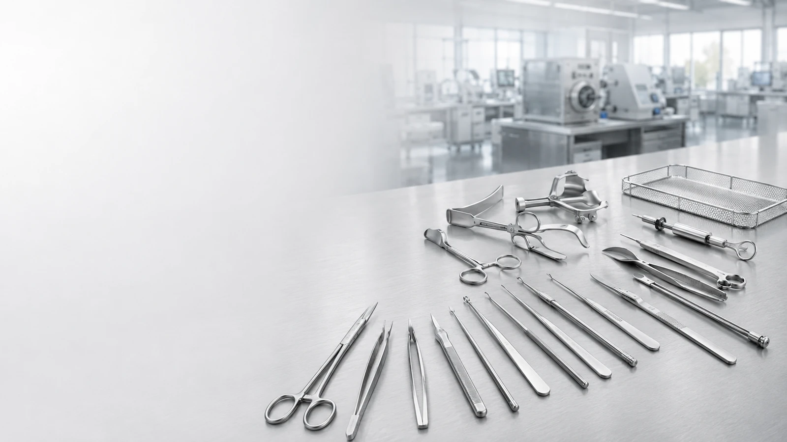 Surgical instrument collection in modern laboratory