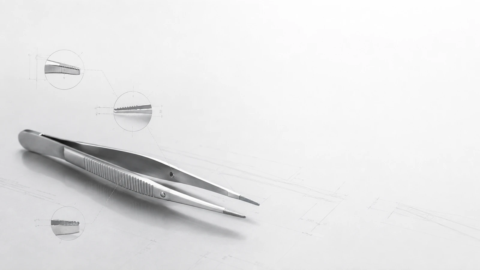 Precision instrument technical drawing
