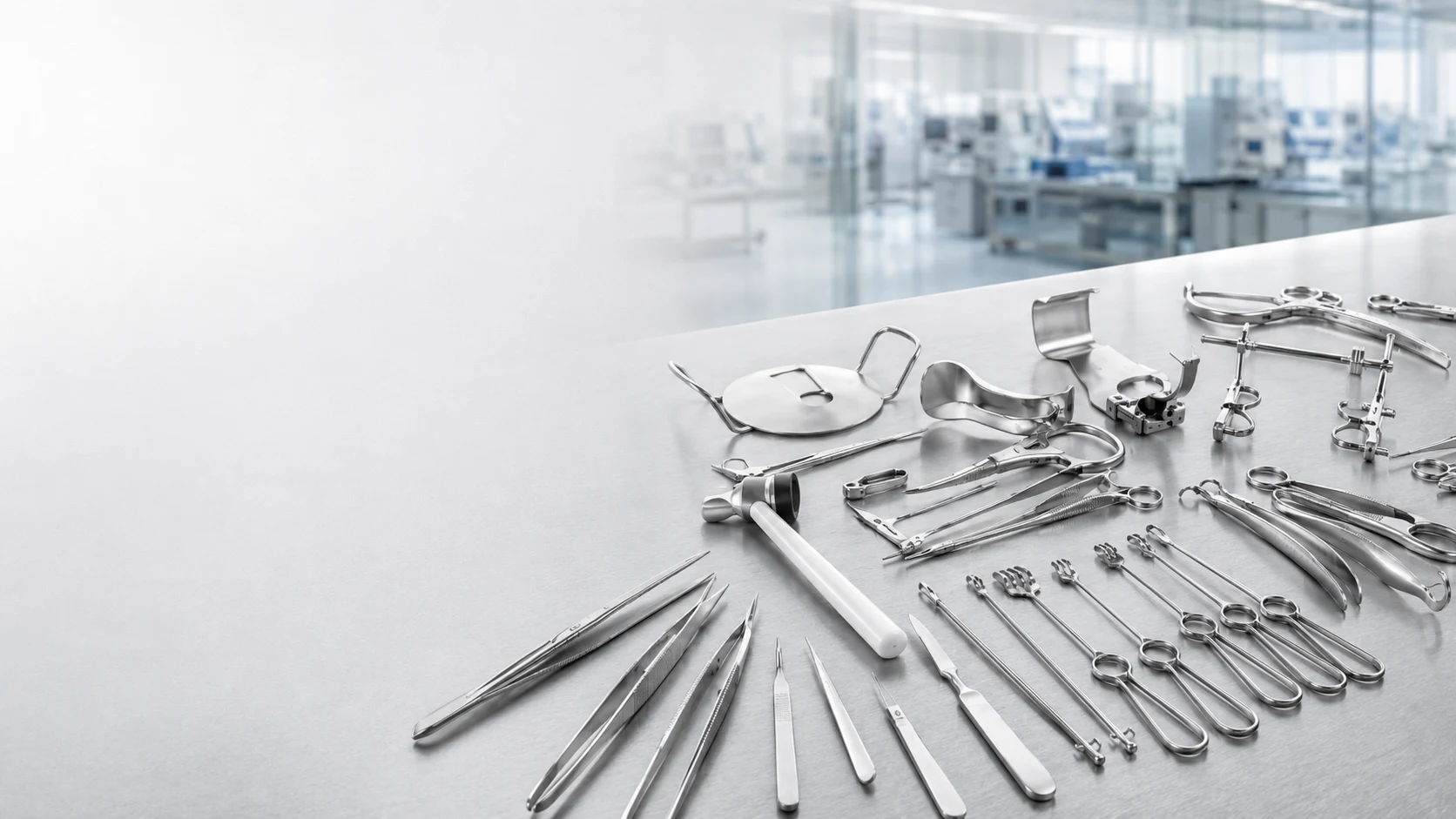 Surgical instruments on steel